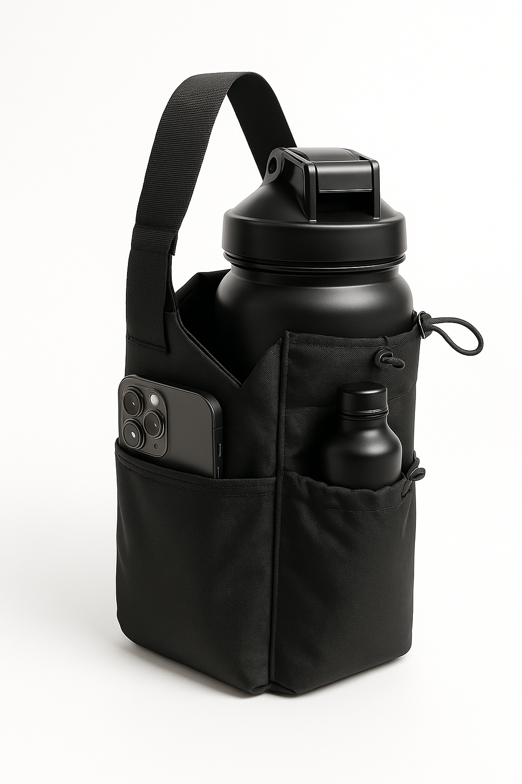 Porte-gourde magnétique multifonction – Idéal pour la salle de sport